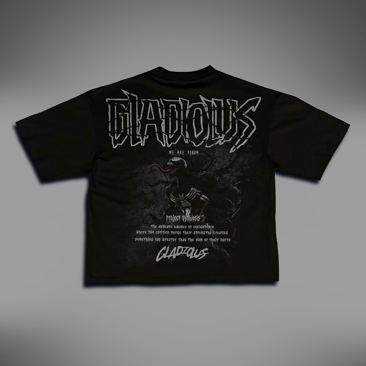 ONYX SYMBIOTE OVERSIZED T-SHIRT – Gladiolus Apparel