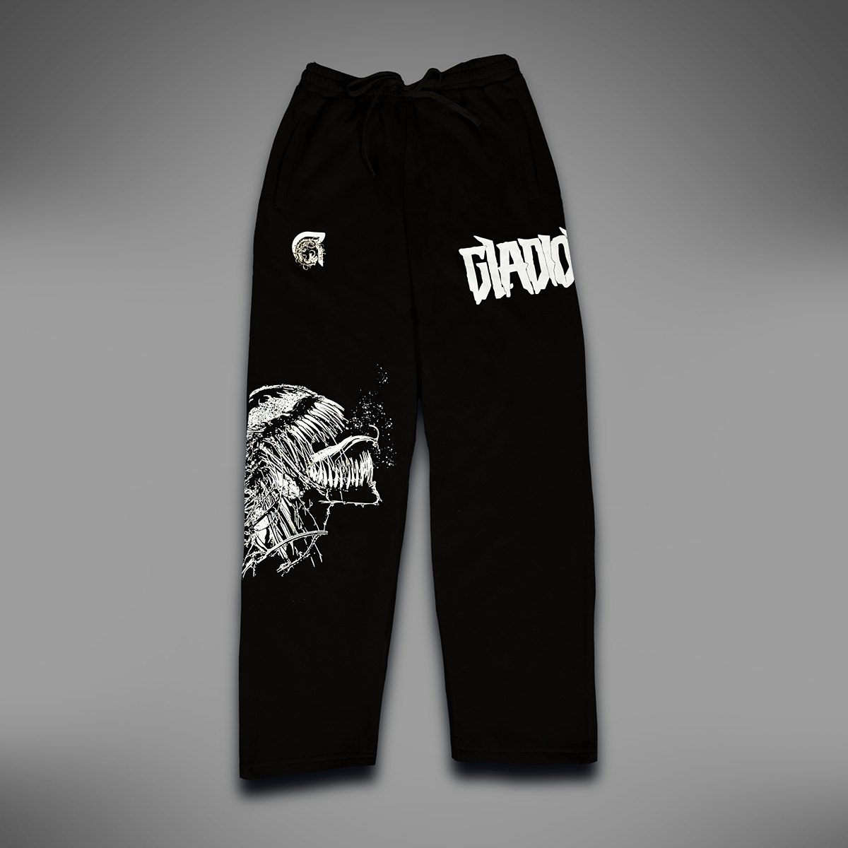 ONYX SYMBIOTE STRAIGHT-LEG SWEATS