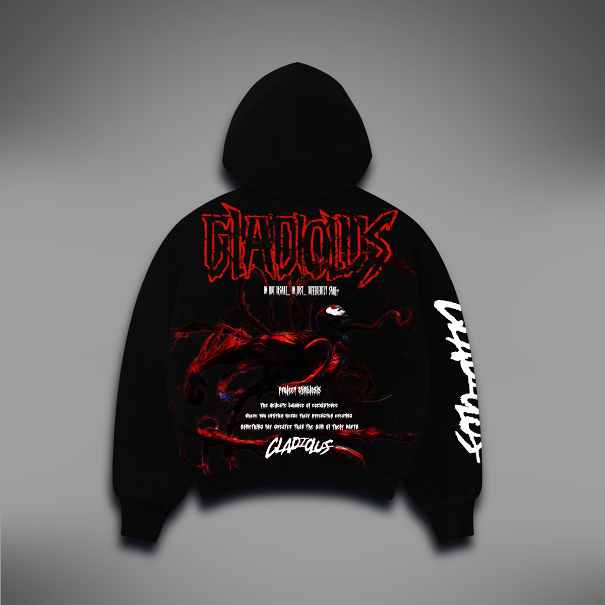 BLOOD SYMBIOTE OVERSIZED HOODIE