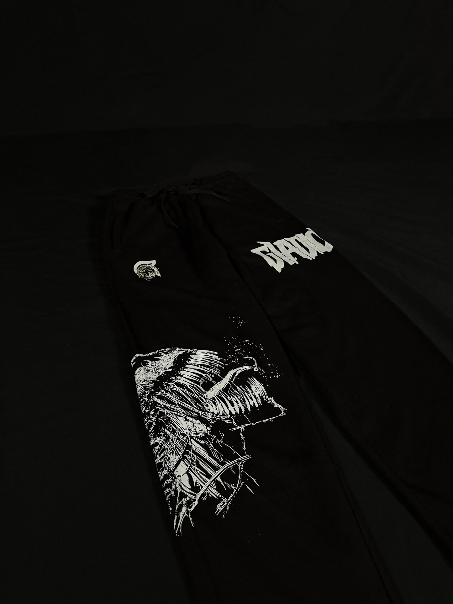 ONYX SYMBIOTE STRAIGHT-LEG SWEATS